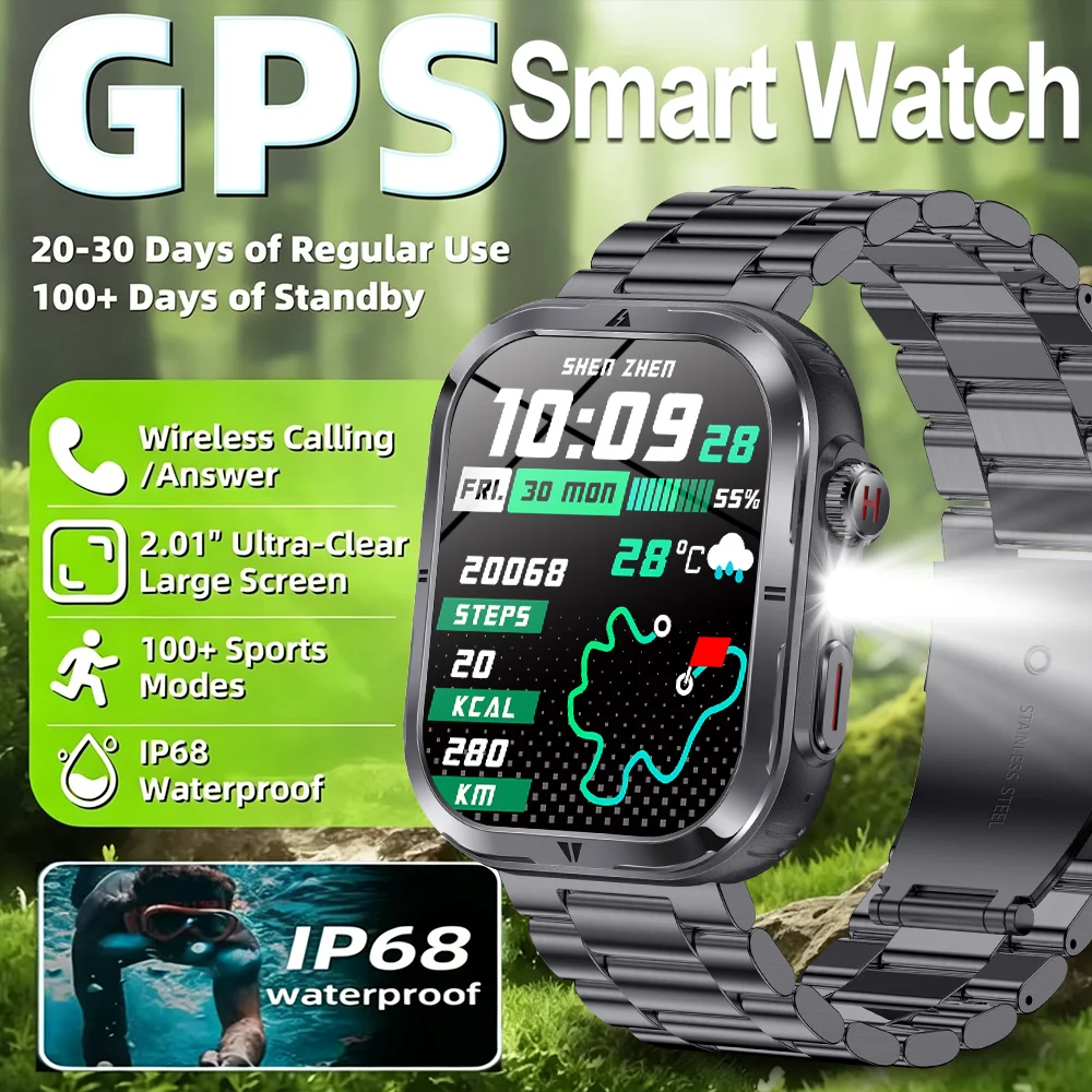 Outdoor Sport Festival - 2026 Nuovo Smartwatch Tattico da Esterno