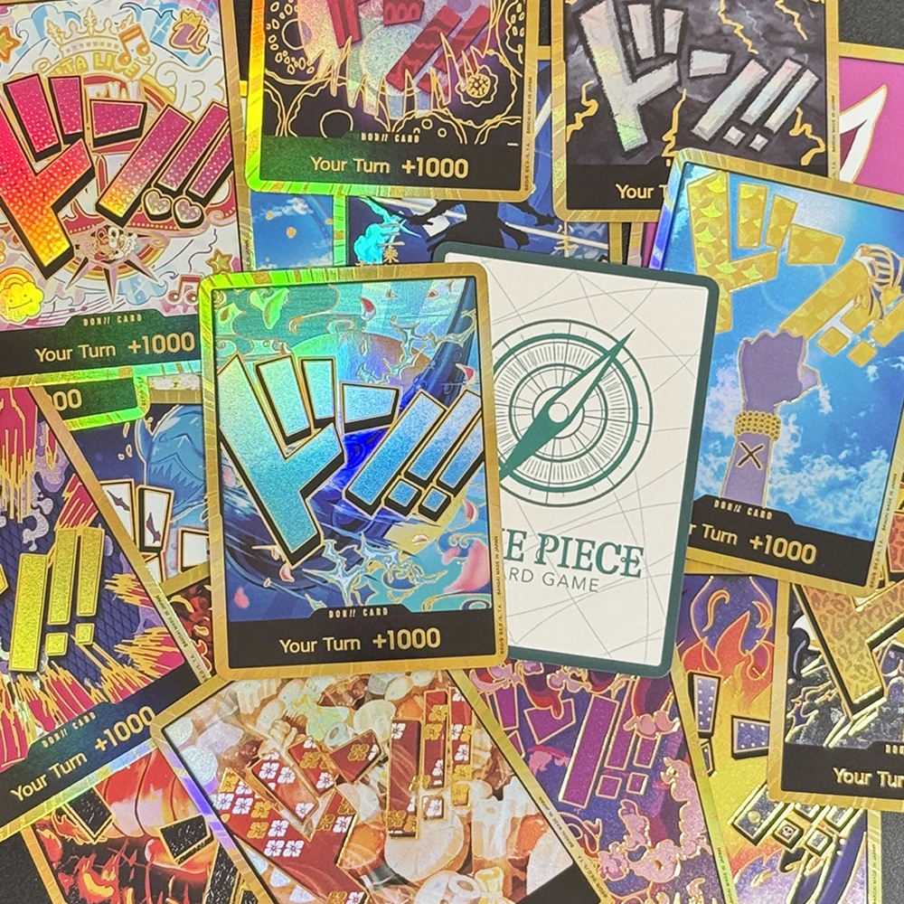 

Игровые карты One Piece НЕ!!! Английские карты OPCG Gold Flash Коллекционная карта Зоро Луффи Кайдо Ута Эйс Ло Фольга EN Коллекционная игровая карта
