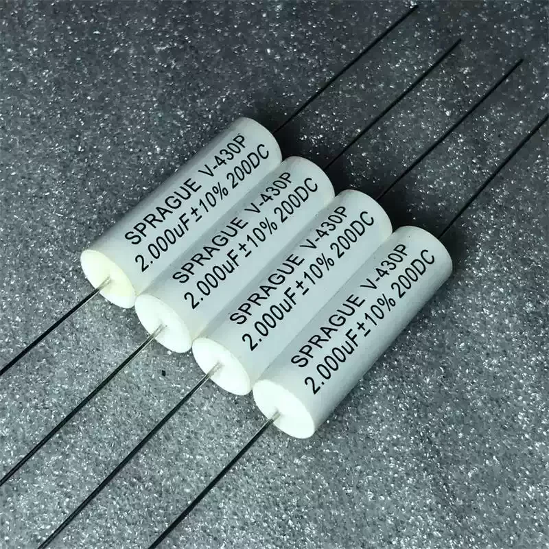 10-100pcs New American SPRAGUE 430P 205K 2UF 200V fever axial frequency divider infinite capacitor