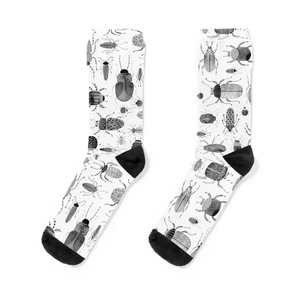

Ink Beetles Socks snow christmas gifts custom retro Socks For Girls Men's