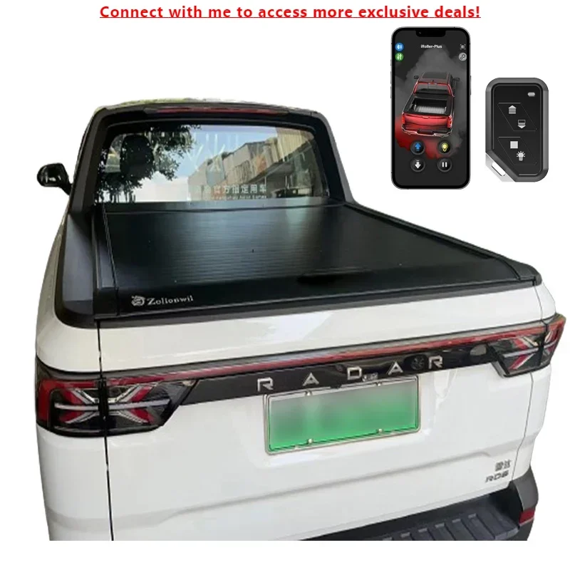 

Zolionwil Electric Remote Control Retractable Pick Up Tonneau Cover For Geely Radar