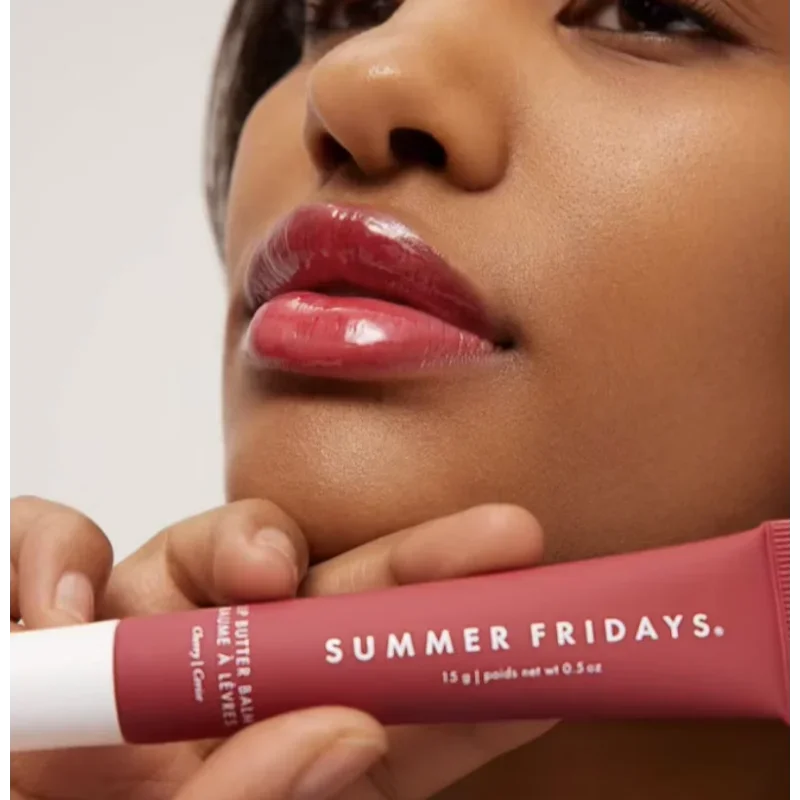 Summer Fridays Lip Balm Deep Moisturizing Glaze Smoothing Lip Lines Long-Lasting Nourishing Mask Daily Makeup Lip Skin Care