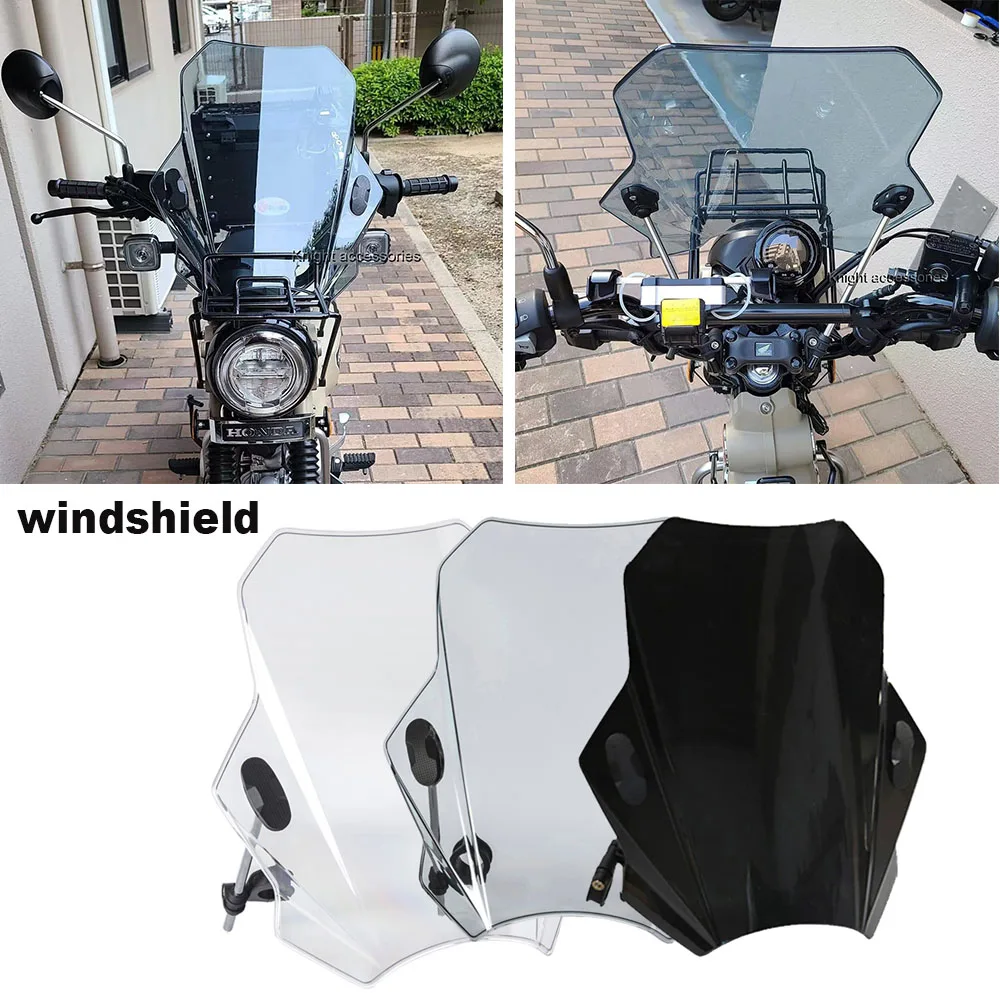 

For HONDA CT125 CT125 ct125 Super Cub 2020-2021, the new Universal Motorcycle Windshield CT125