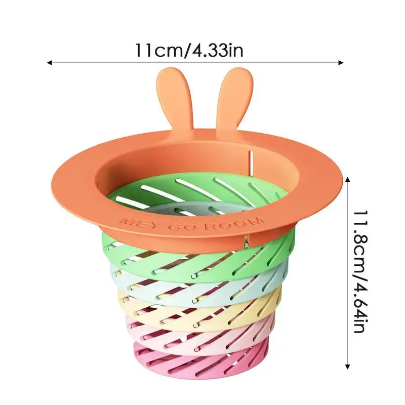 Colador de drenaje para fregadero de cocina, filtro de malla para fregadero, receptor de pelo para baño, filtro de drenaje telescópico, herramientas de cocina