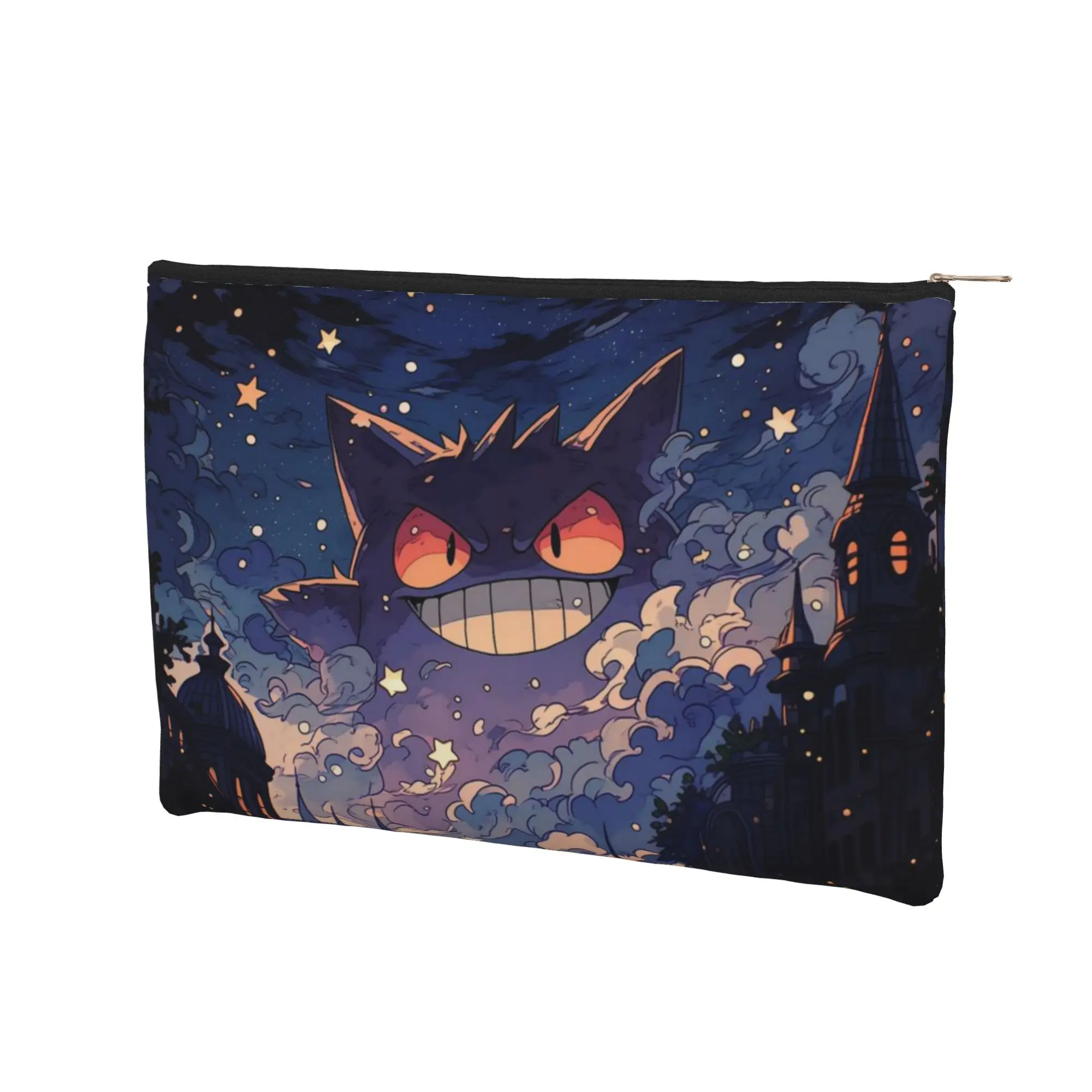 its bag Foldable Cute pouch pokemon Makeup Bag  Toiletry Bag with Zipper Travel Essentials Bag