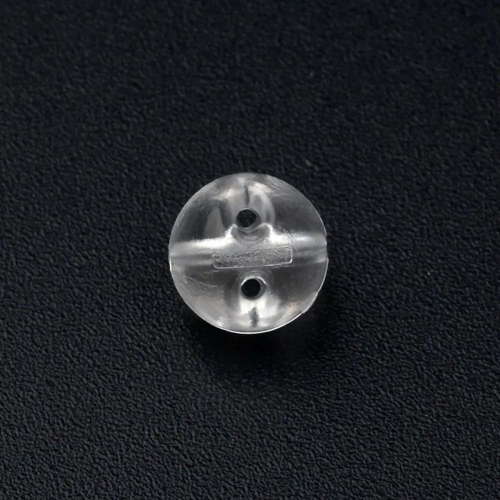 50PCS Plastic Fishing Cross Beads Lightweight Reusable Double Pearl Beads Floating Transparent Fishing Rig Beads Anglers