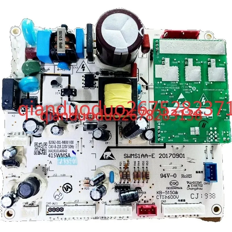 Applicable to Skyworth refrigerator BCD-415WMSA computer board frequency conversion integrated B202-001-MB30 control main