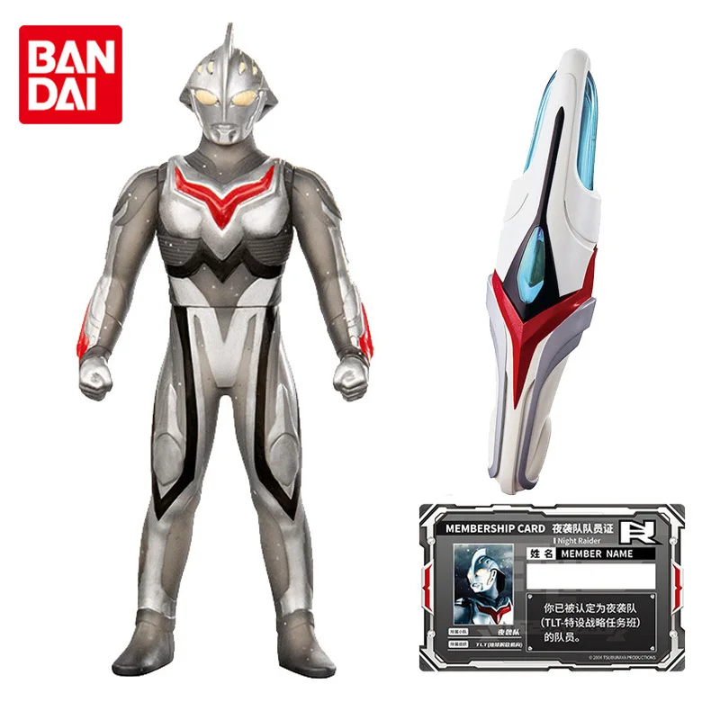 

BANDAI Original Ultraman Nexus Membership Card Transformer Anime Action Figures Model Toys for Boys Kids Children Birthday Gifts