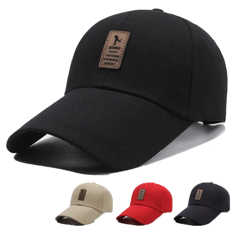 

Женская и мужская летняя бейсболка, регулируемая шляпа от солнца Snapback, спортивная шляпа в стиле хип-хоп, однотонная хлопковая бейсболка, дизайнерская кепка для мужчин