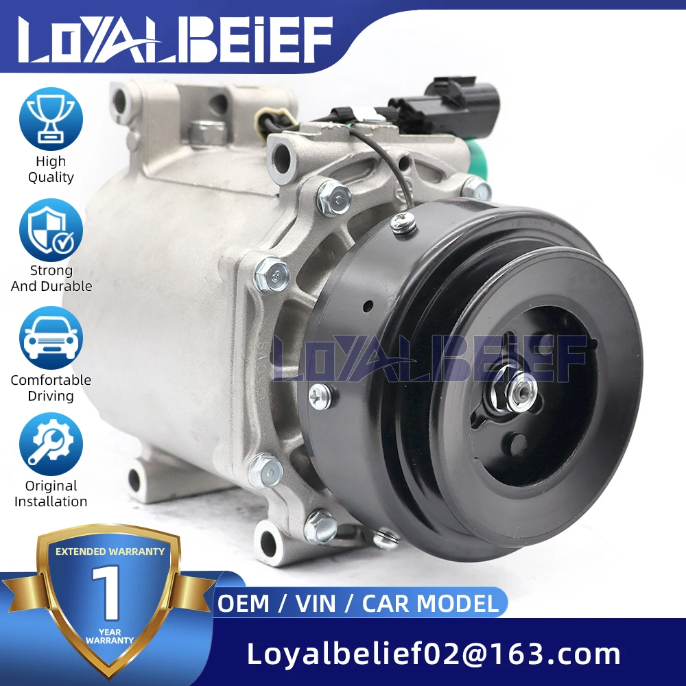 

Компрессор кондиционера MSC105C для Mitsubishi Montero Sport 1997-2005 MR315442 MR360532 AKC200A551J AKC201A551 AKC200A204H AKC200A205AL