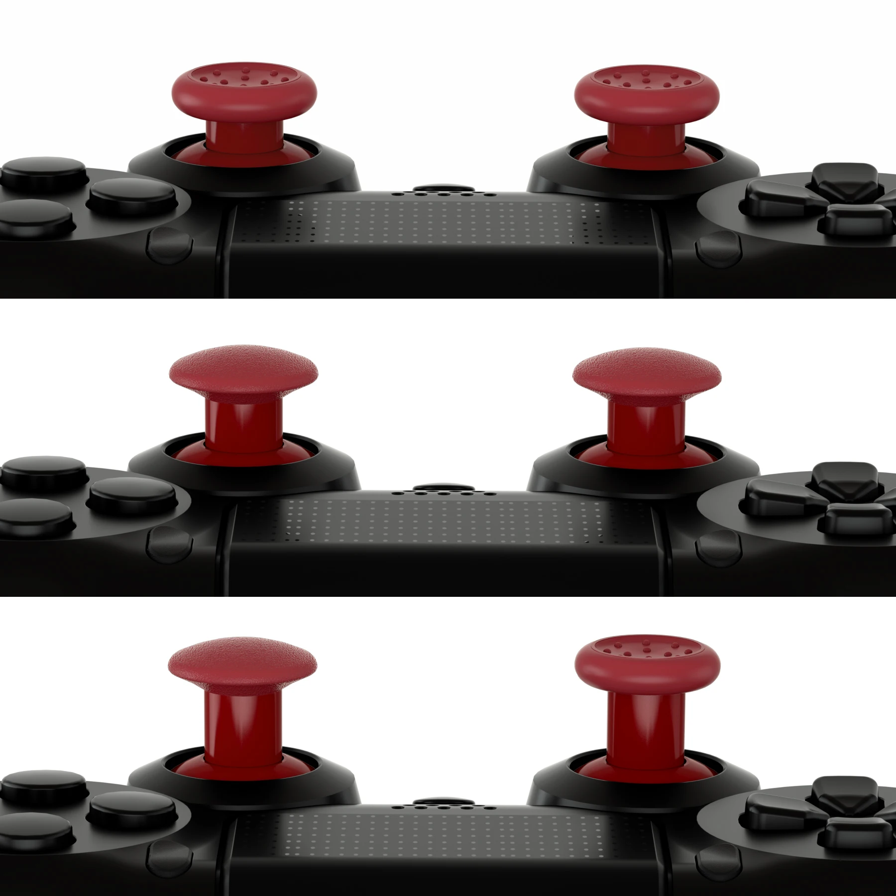 EXtremeRate-Thumbstick ergonomique interchangeable, manette PS5, manette PS4 tous modèles avec 3 JoysUniverse