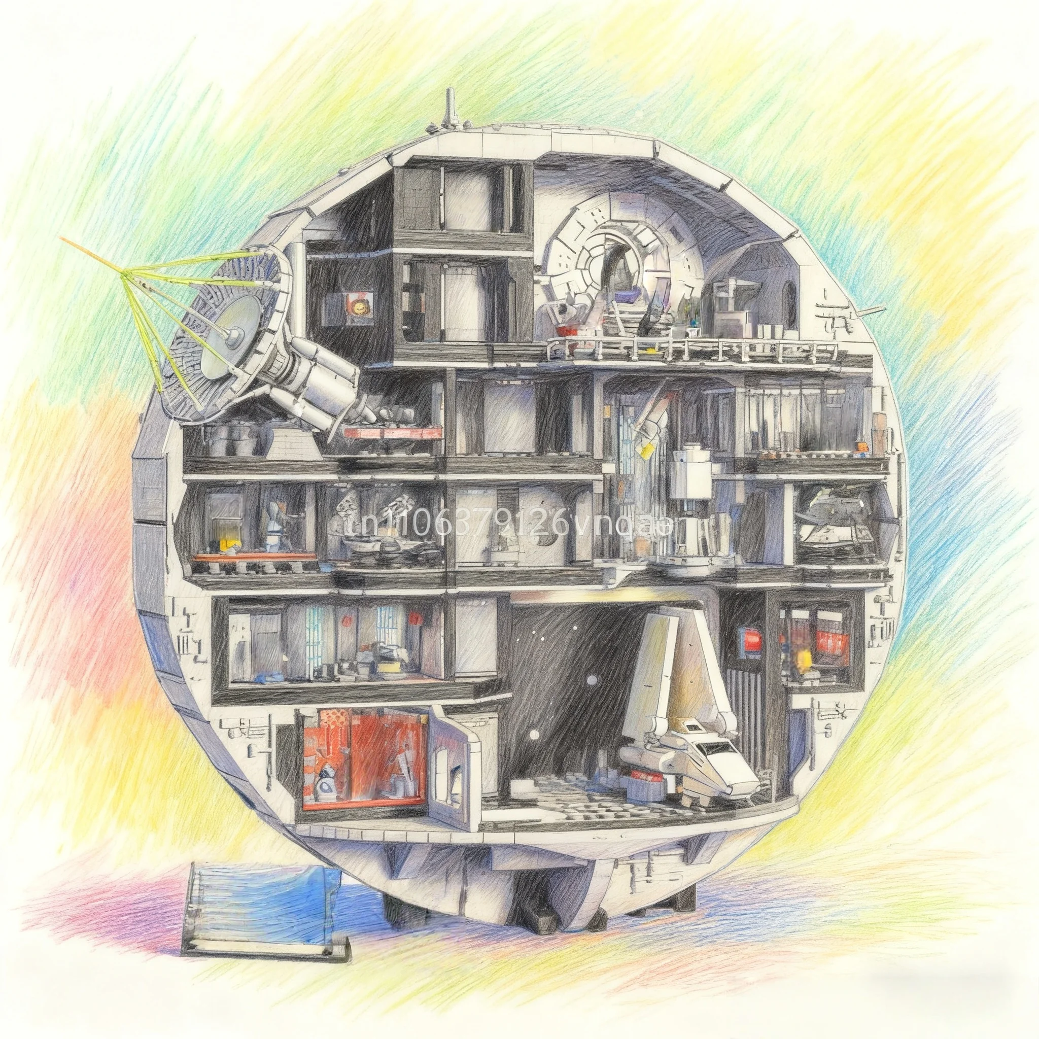 2023 neue Produkte MOC Huge Ultimate Collection-Serie, Sternmodelle, Spielzeug für Kinder und Erwachsene, Geburtstags- und Weihnachtsgeschenke