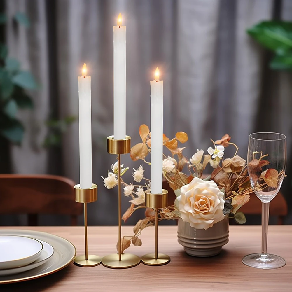 Bougie en ivoire scintillante sans flamme avec minuterie à distance, bougie à piles, décor de Noël à la maison, ci-après les, paquet de 6/12