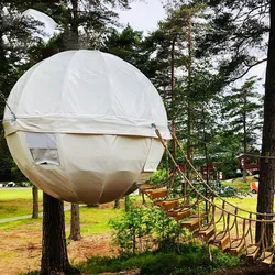 Dschungel camp kindliches Eltern-Kind-Kinder zelthaus regens ic heres und wind dichtes hängendes Ballstern-Schutzzelt