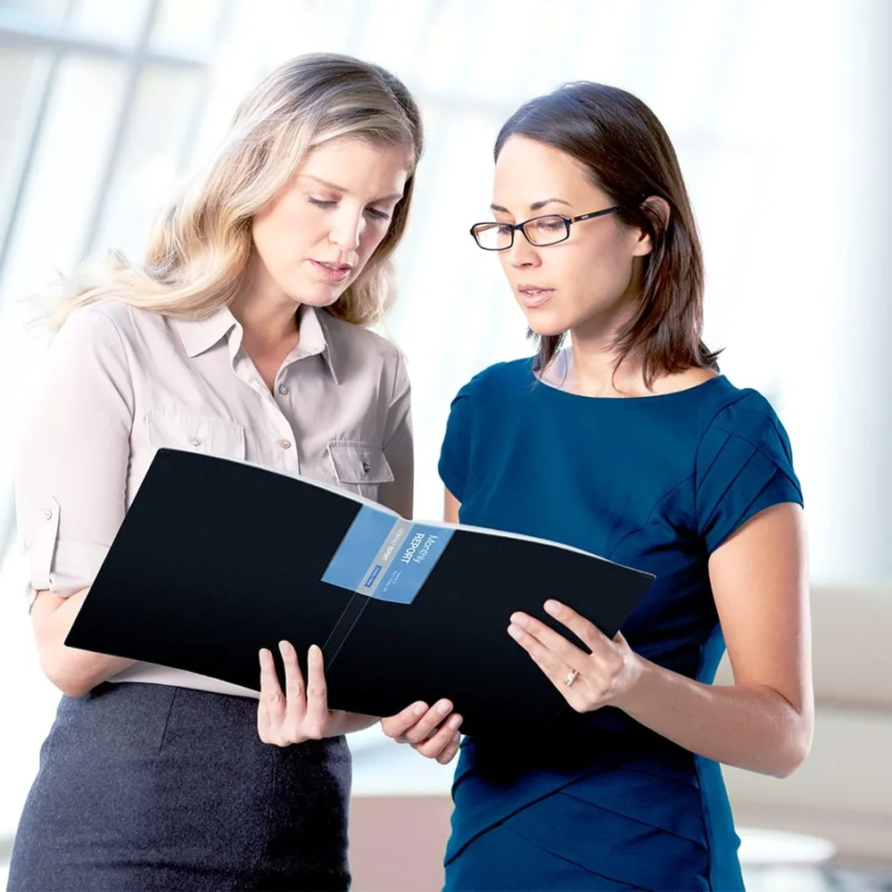 สมุดนำเสนอขนาด 9x12 (สีดำ) แฟ้ม 24 ช่องพร้อมซองพลาสติก แสดงเอกสารขนาด 9 x 12 หรือ A4 จำนวน 48 หน้า ใบรับรอง