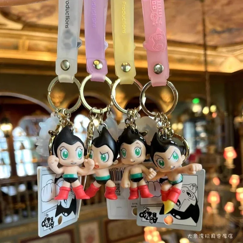 Original Japan Astro Boy Action Figure Keychain Kawaii Figure