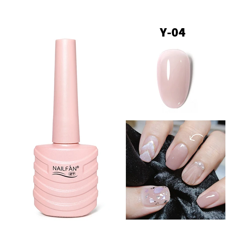 1 ~ 4PCS Milk Tea Color Gel Polish Manicure per unghie Semi Permanent Vernis top coat UV LED Gel vernice Soak Off Nail Art Gel Nail