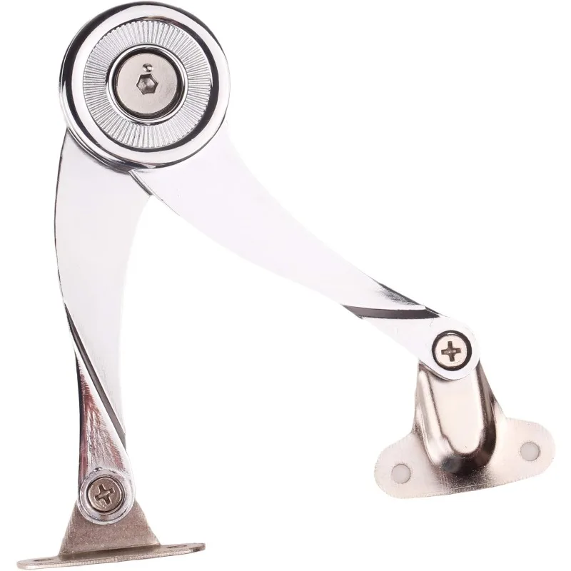 Lid Support Hinge, Folding Lid Stay Hinge, Lid Lift Up Stay Buffer Damper for Kitchen Cabinet Door Cupboard Toy Box