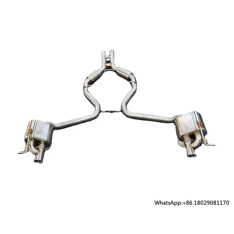 Custom Catback Exhaust For Mercedes-benz Sl350 R231 2013-2022 Stainless Steel 304 Exhaust System Exhaust Pipe