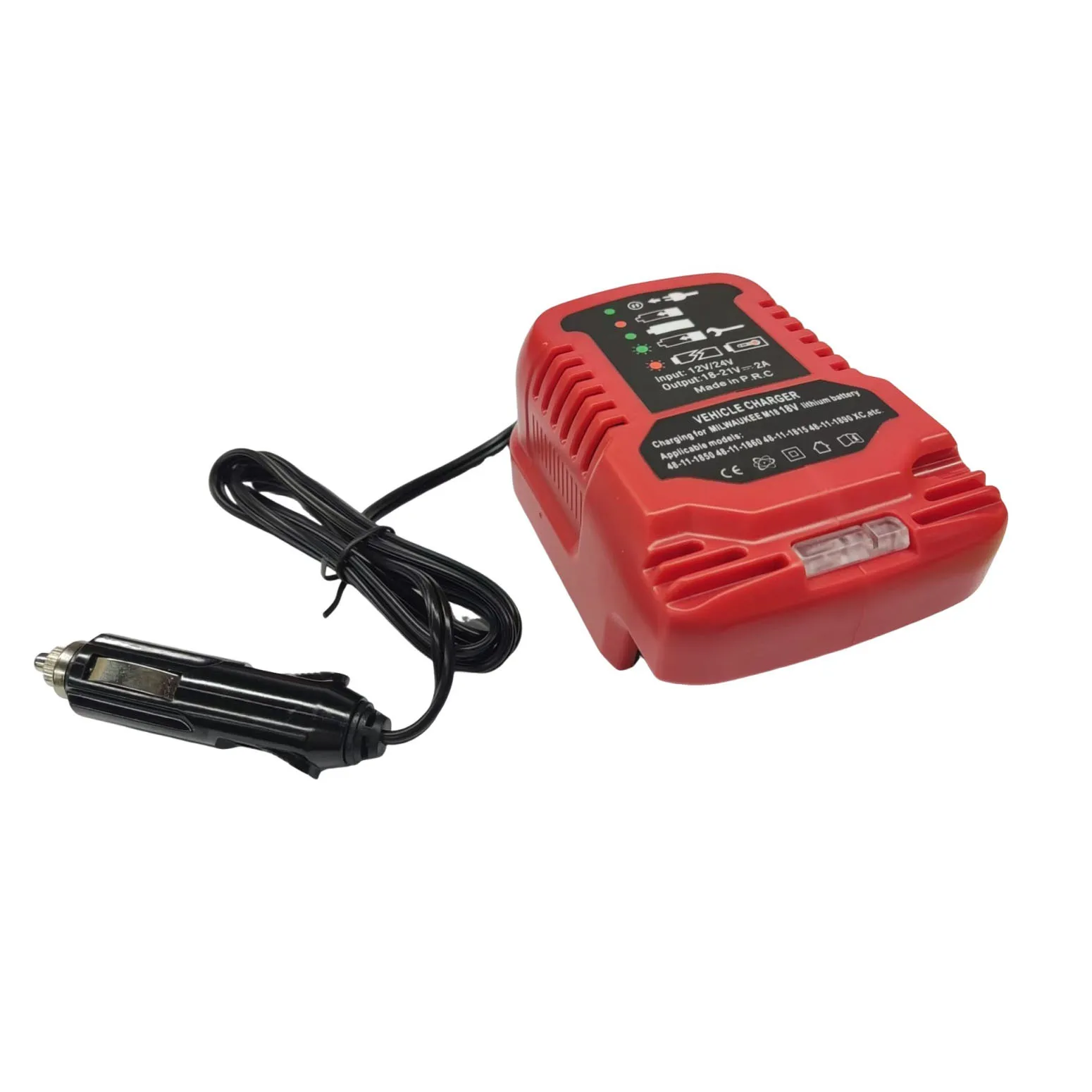 

18V LCD Display Car Battery Charger For DCB200 DC203 For Bosch BAT622 BAT609 18V Replacement Battery Smart Quick Charger