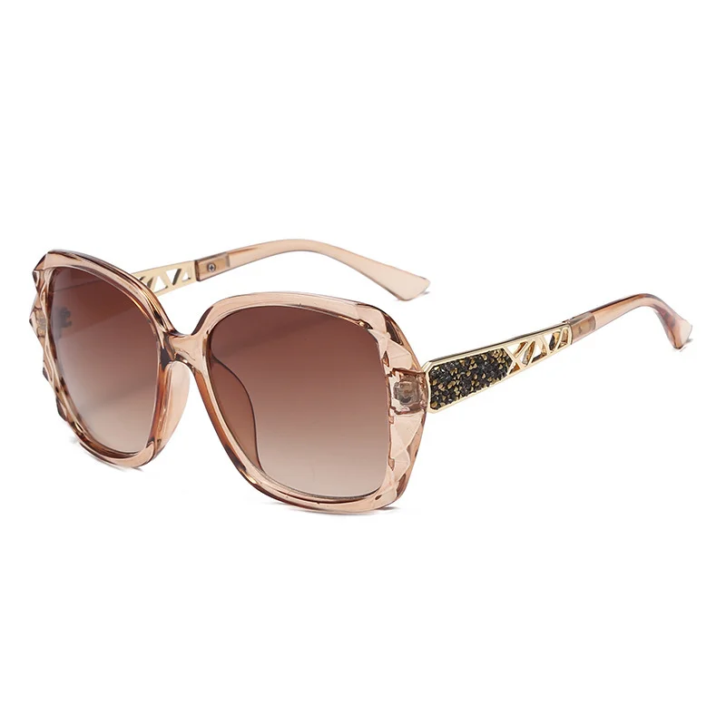 

Women's Diamond Sunglasses Luxury High-End UV Protection Elegant Rhinestone Glamorous Summer Shades for Ladies Fashion 선글라스