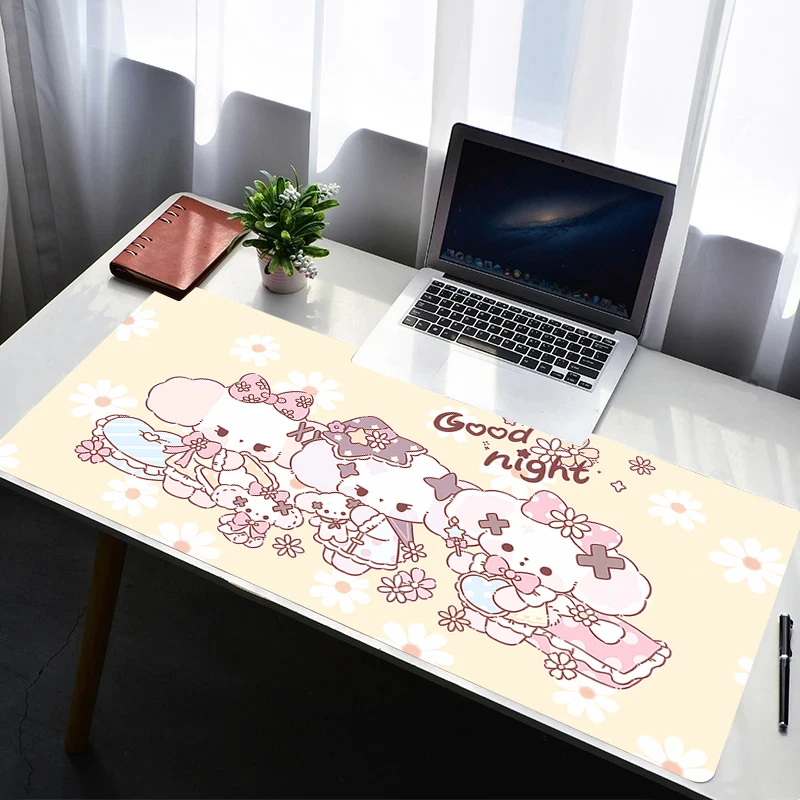 Mouse Pad PC Non Slip Rubber Cartoon Mousepad Laptop Gamer Cabinet Keyboard Pad Office Anime Dog Computer Gaming Desk Mouse Mat