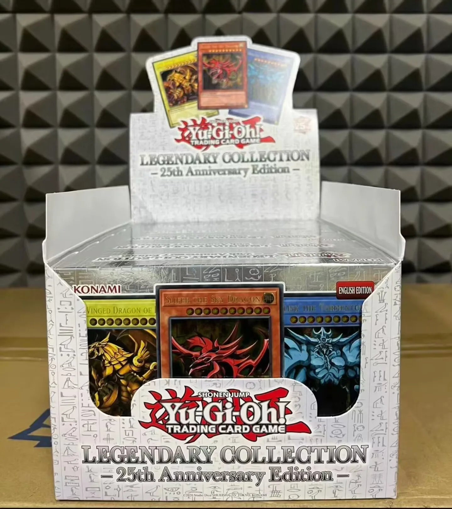 Yugioh KONAMI Duel Monsters TCG Legendary Collection 25th Anniversary Edition Egyptian God English Sealed Single Box