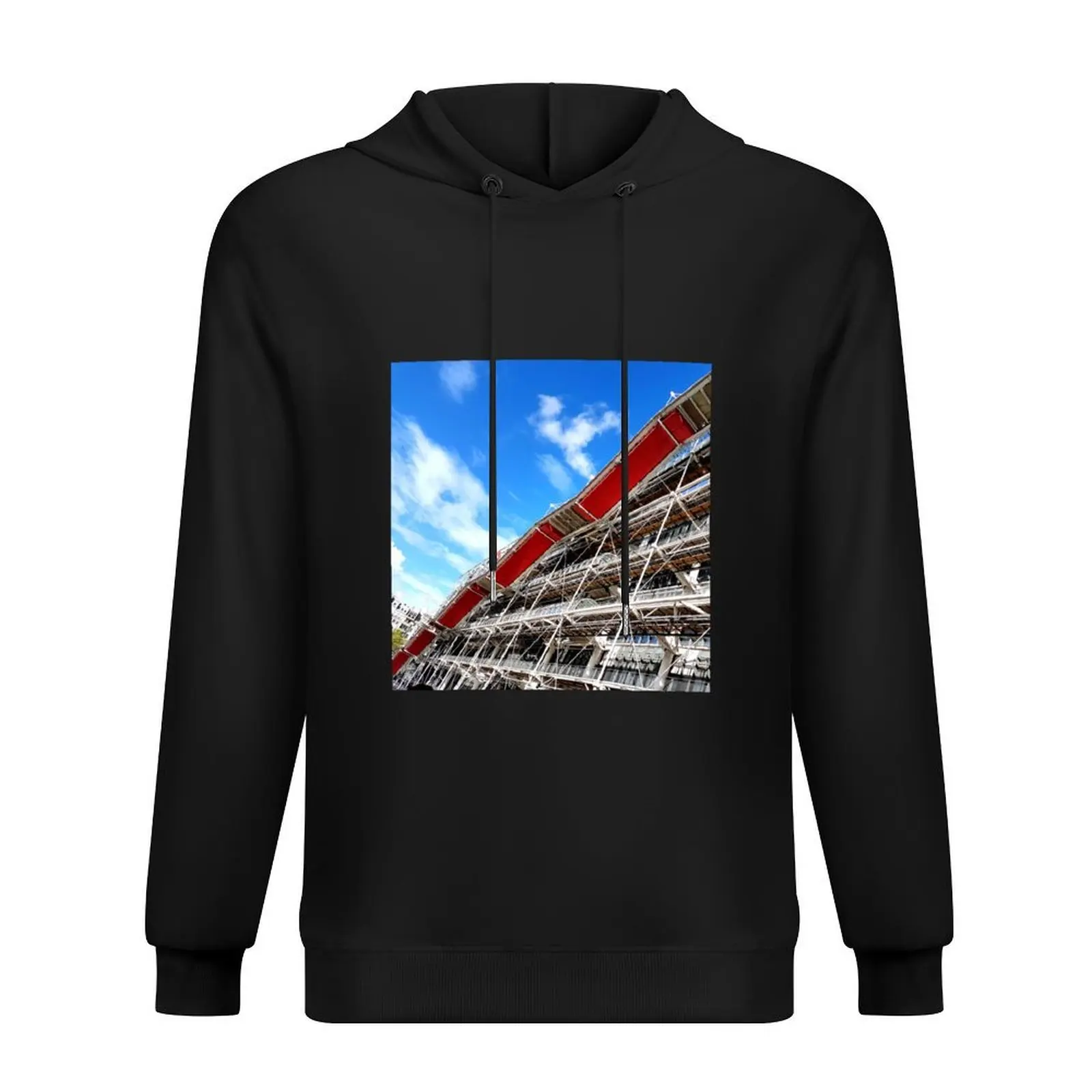 

Centre Pompidou Paris Hoodie men's sweat-shirt set anime clothes korean clothes mens clothing hoodie for men