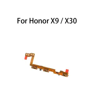 Bilashmart Power On Off Volume Button Key Flex Cable Replacement Honor X9 / X30