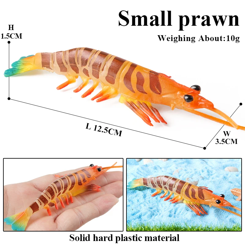 Oenux 海洋動物シミュレーションタイガーエビザリガニエビ海の生物