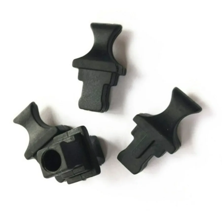 10pcs Rubber Cover for SC Optical Module SC Port Single Core Dust Cap Optical Module Dust Cover SC Fiber Optic Module Dust