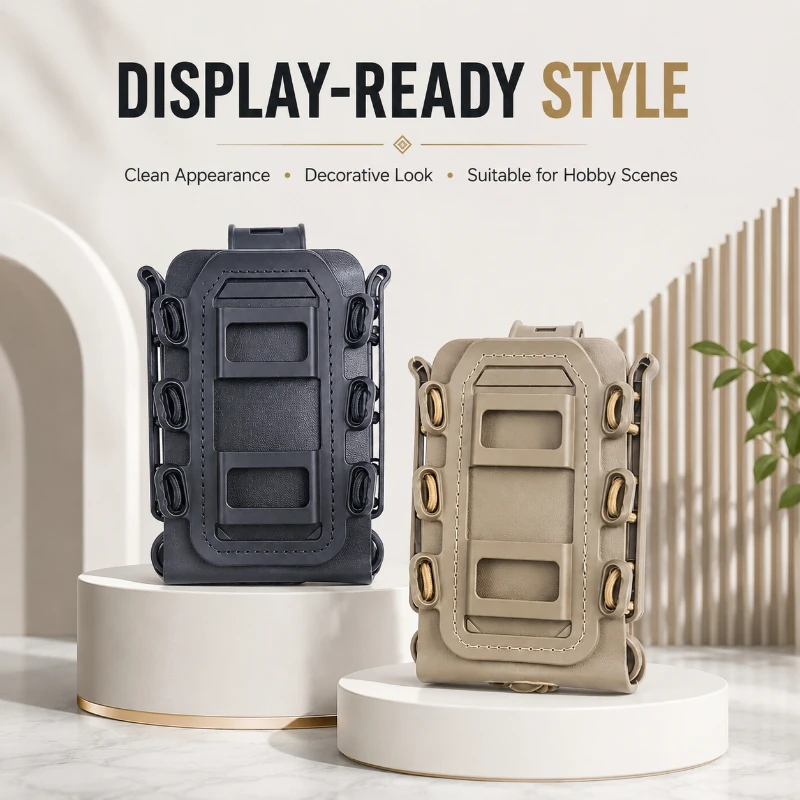 Flexible Composite Hobby Model Storage Carrier Case Elastic Side Fasteners For Collectible Model Component Organizing