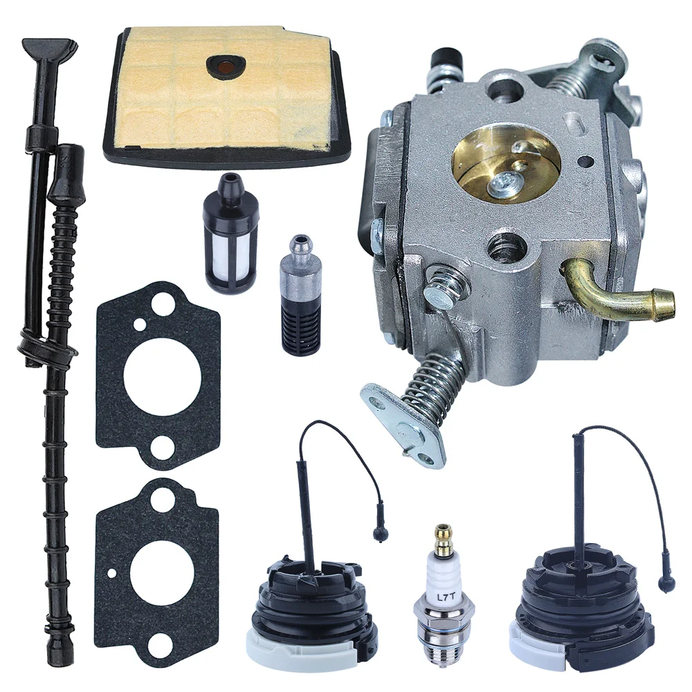 Carburateur avec filtre à air et tuyau de carburant, pour tronçonneuse Stihl MS200 MS200T 020T 020