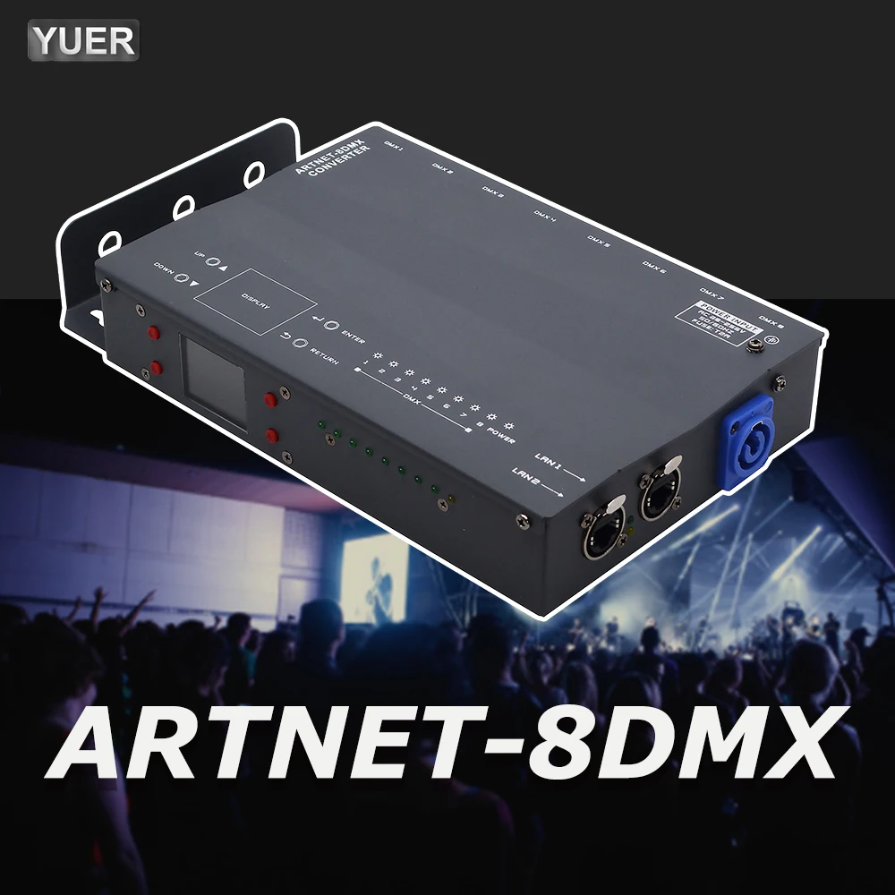 artnew net dmx converter 3pin isolado splitter amplificador dmx transceiver receiver para dj disco party stage lights dmx converter 01