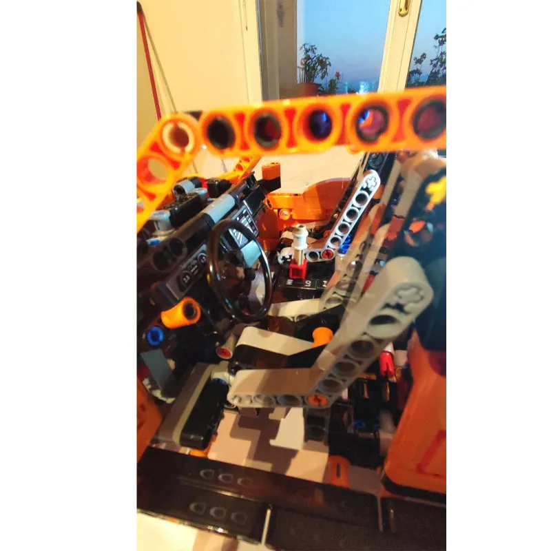 MOC-97401 جديد شاحنة نقل البضائع بنة نموذج ، 1379 أجزاء ، عيد ميلاد بناء الالعاب العملاقة هدية للبنين والأطفال