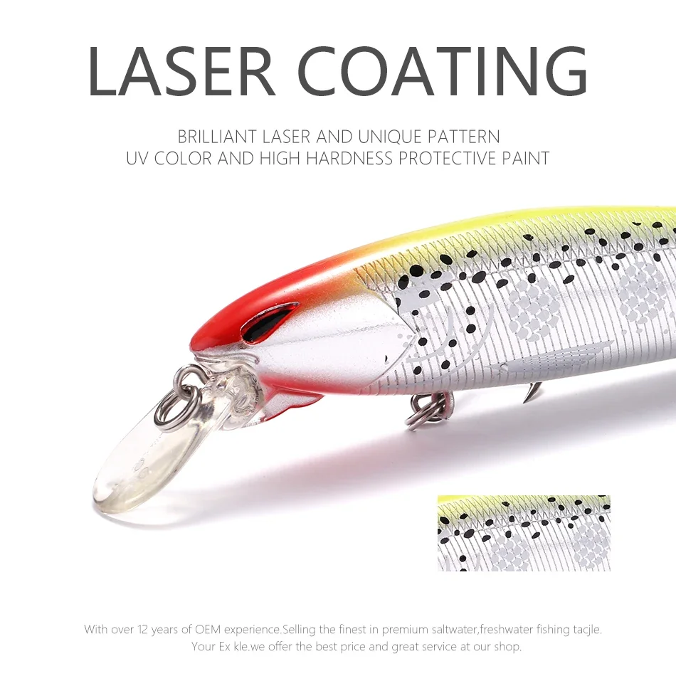 Wobbler Mookzz – Crankbait suspensión neutra para agua salada - imagen 3
