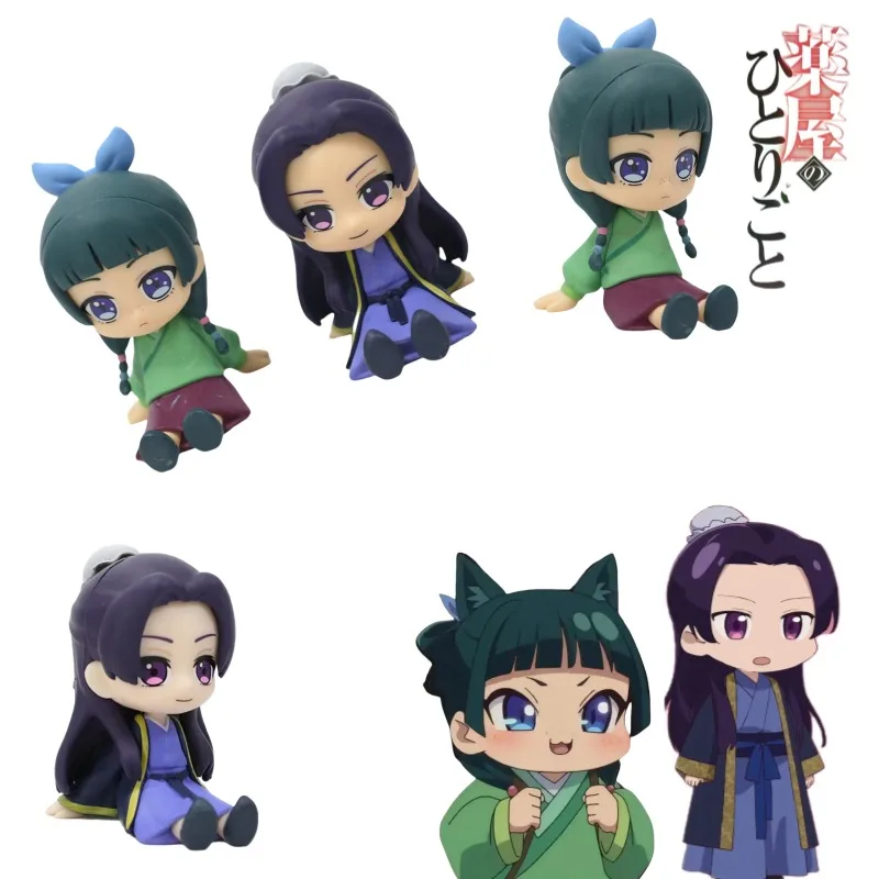 The Apothecary Diaries Mao Mao Ren Shi Cartoon Cute Q Edition Figure Model Creative Kawaii Tabletop Decoration Ornament Toy Gift