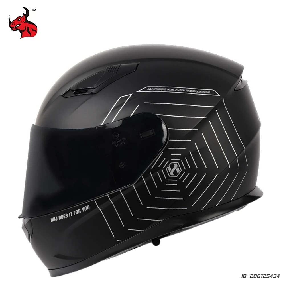 

Motorcycle Helmet Full Face DOT Approved Motorcross Racing Helmet Summer Casco Moto Double Lens ABS Material Safety Moto Helmets
