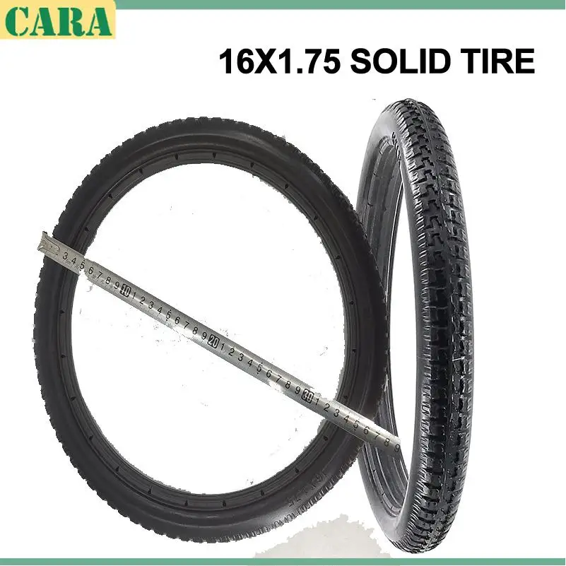 

For Power Wheelchair 4 Wheel Solid Tires Black High Quality 16X1.75 Wheelchair Wheel
