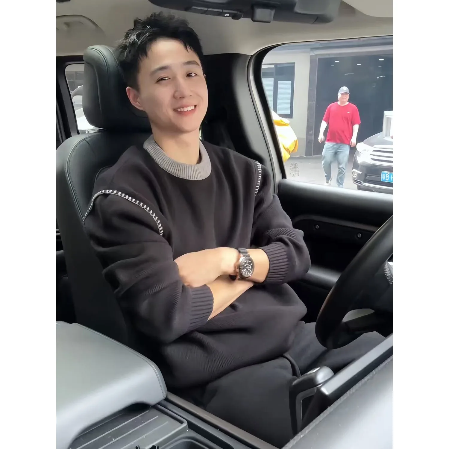 

Handmade Knitted Sweater Heavyweight round Ne Pullover for Men And Women Couples Autumn Winter Warm Soft Polyester Fiber