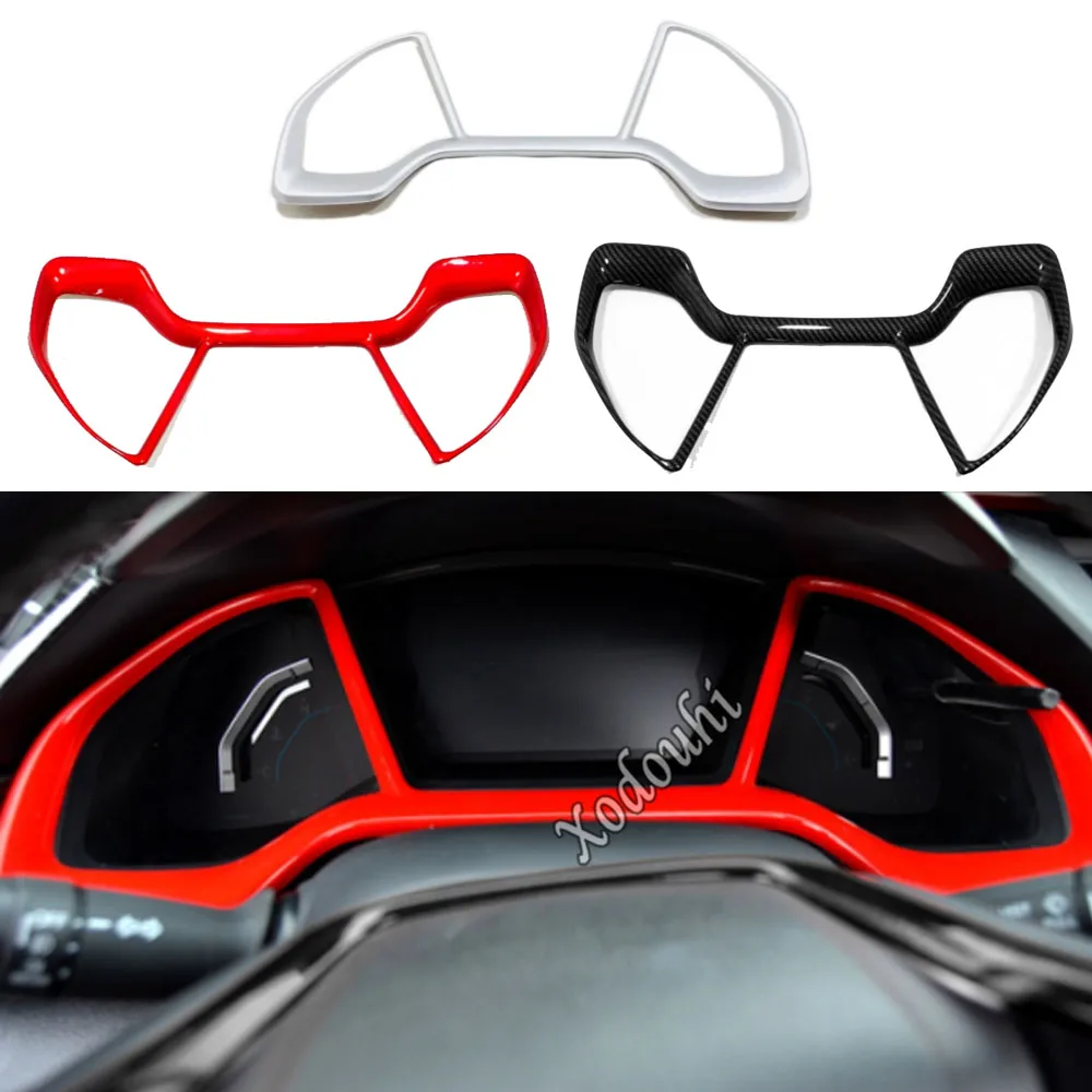 

Накладка на приборную панель центральной консоли, автомобильные аксессуары, рамка приборной панели, декор для Honda Civic 10 2016 2017 2018 2019 2020 2021