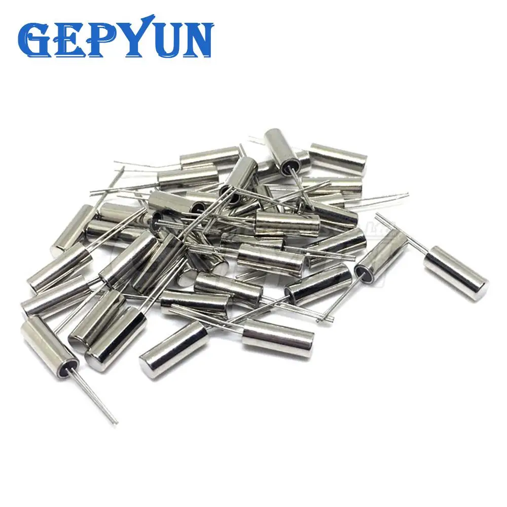 10 قطعة 2*6 مذبذب كريستال أسطواني 6M 8M 12M 16M 20M 24M 25M 27M 32.768M 2x6 6/8/12/16/20/24/25/26/27/32.7698 مذبذب #1