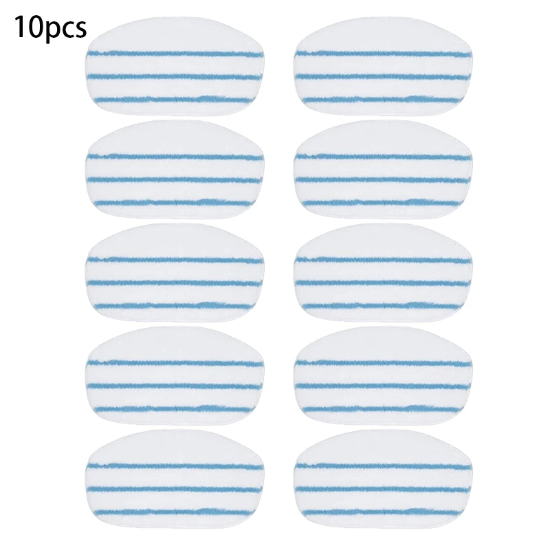 

10PCS Steam Cleaner Parts Mop Pads Replacement, Washable and Reusable Pads, PurSteam Mop, ThermaPro