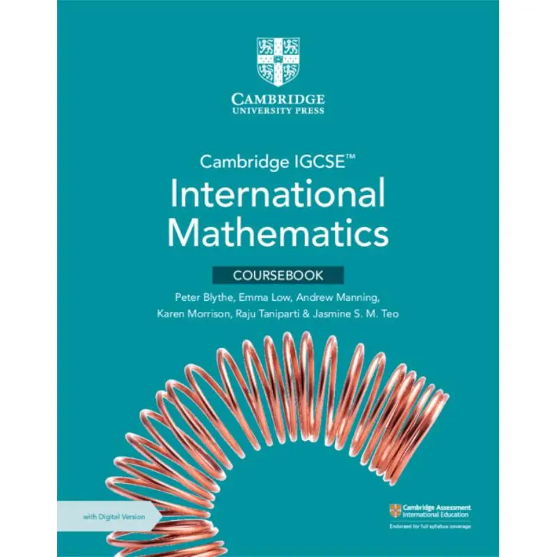 

Cambridge IGCSE International Mathematics Coursebook With Digital Version 2 Years Access 9781009377676