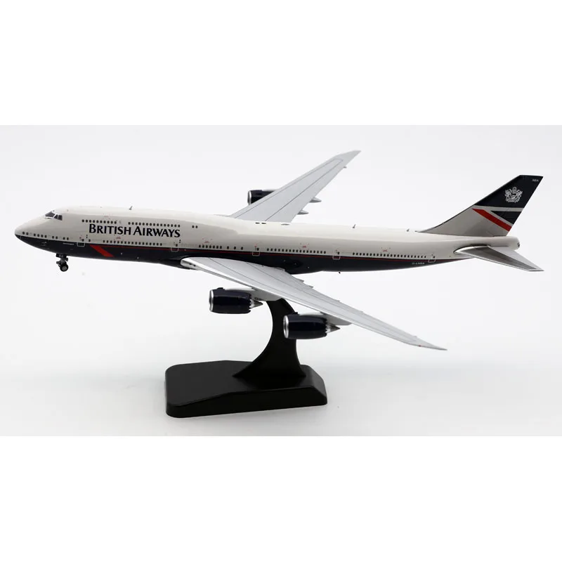 XX40182 Alloy Collectible Plane Gift JC Wings 1:400 British AIRWAYS Boeing B747-8i Diecast aircraft Jet Model G-LNBA With Stand