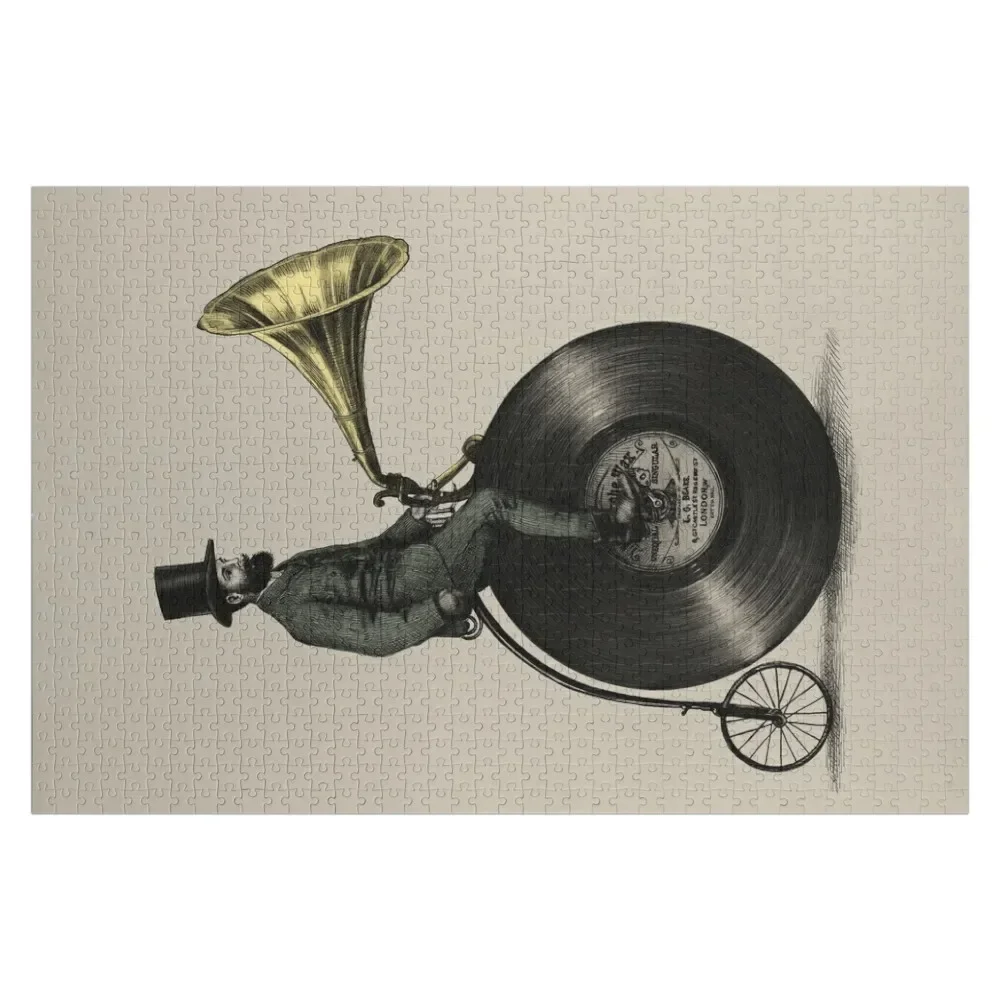 Music Man (color option) Jigsaw Puzzle Custom Jigsaw Game Children Picture Diorama Accessories Puzzle