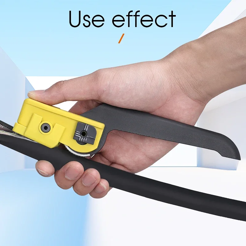 KMS-K Optical Cable Sheath Opener Cutter Cable Jacket Slitter Optical Fiber Tool Longitudinal Stripper Fiber