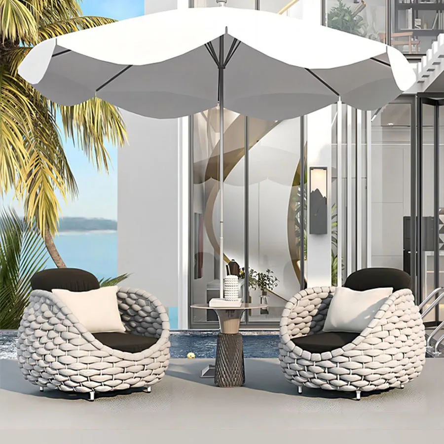 Garden Outdoor Furniture Sets Table Rattan Pool Outdoor Furniture Sofa Sets Modern Back Yard Patio Coffee Muebles Jardin Chairs