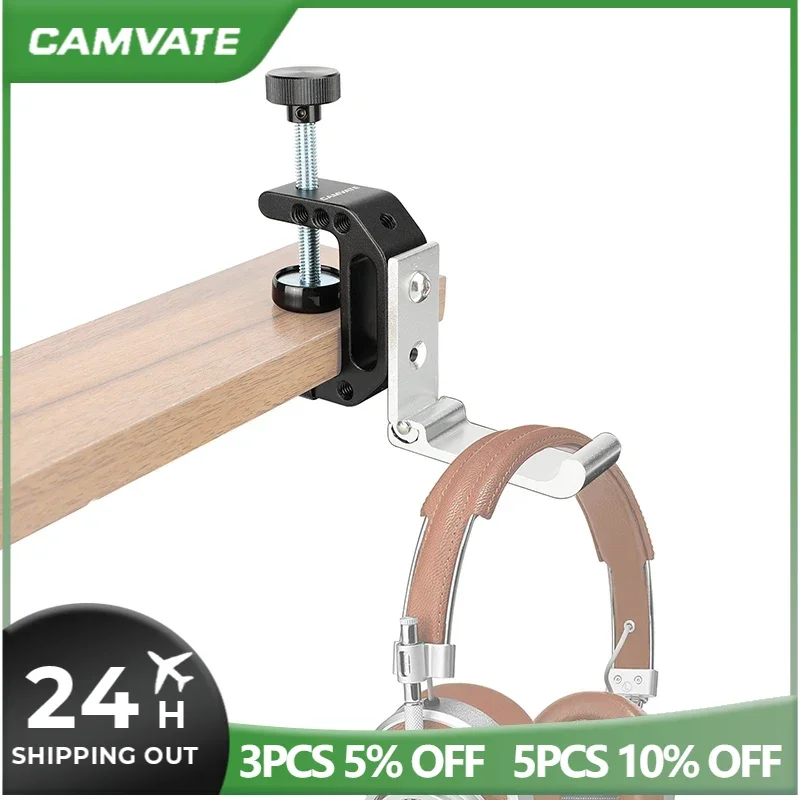 CAMVATE Adjustable C Clamp Mount With 1/4