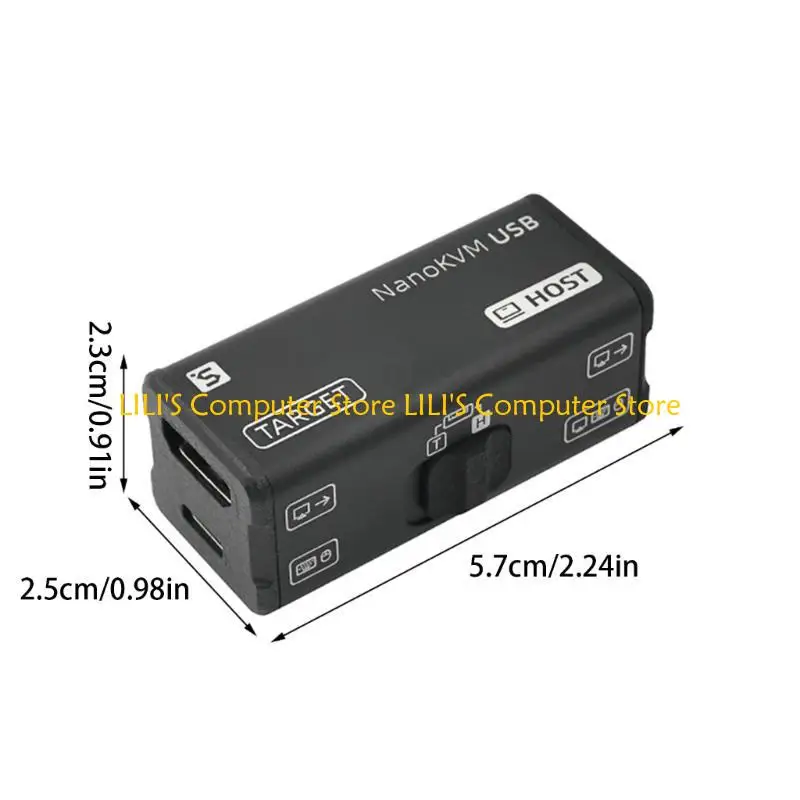 A52B Controle Remoto Modulação 4K30fps Loopback Controle Remoto Teclado Virtual Mouse Base Web Fácil Operação